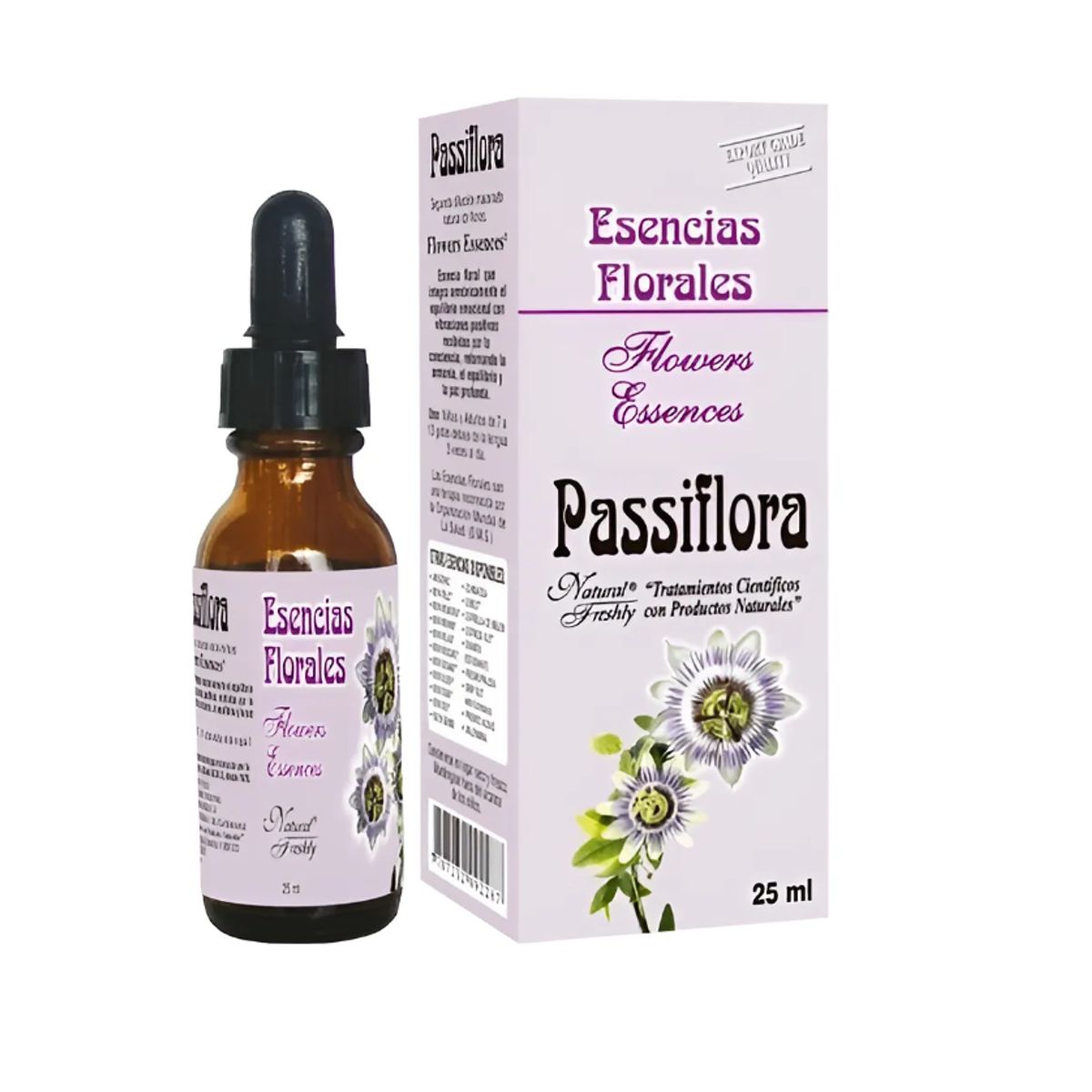 NATURAL FRESHLY - ALIMENTO CON MEZCLA DE HIERBAS DE PASIFLORA X 25 ML./ PASSIFLORA