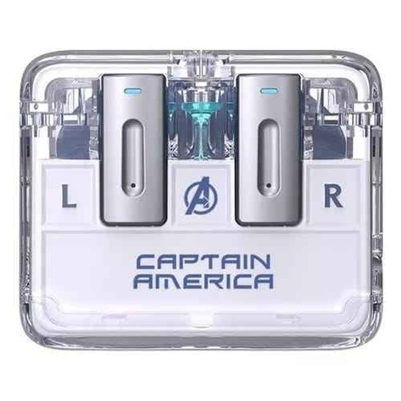 GENERICO - Auriculares Inalámbricos Capitán América Disney Marvel AvengersMV06
