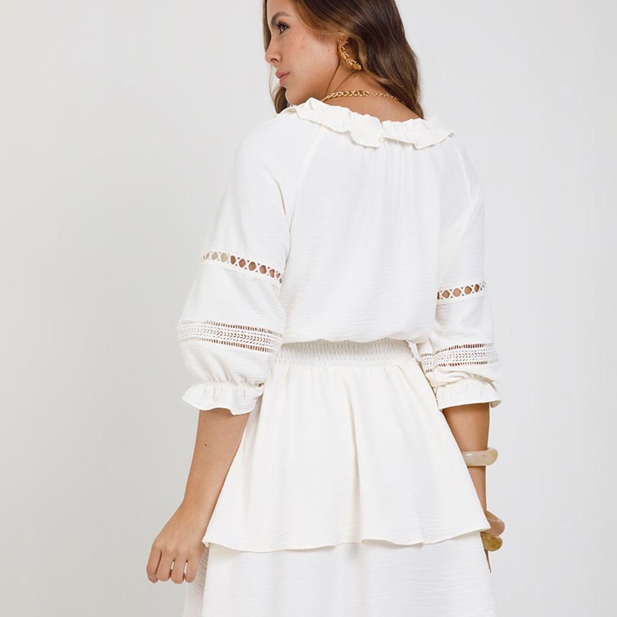 ADRISSA - VESTIDO ADRISSA BOHEMIO PARA MUJER CORTO