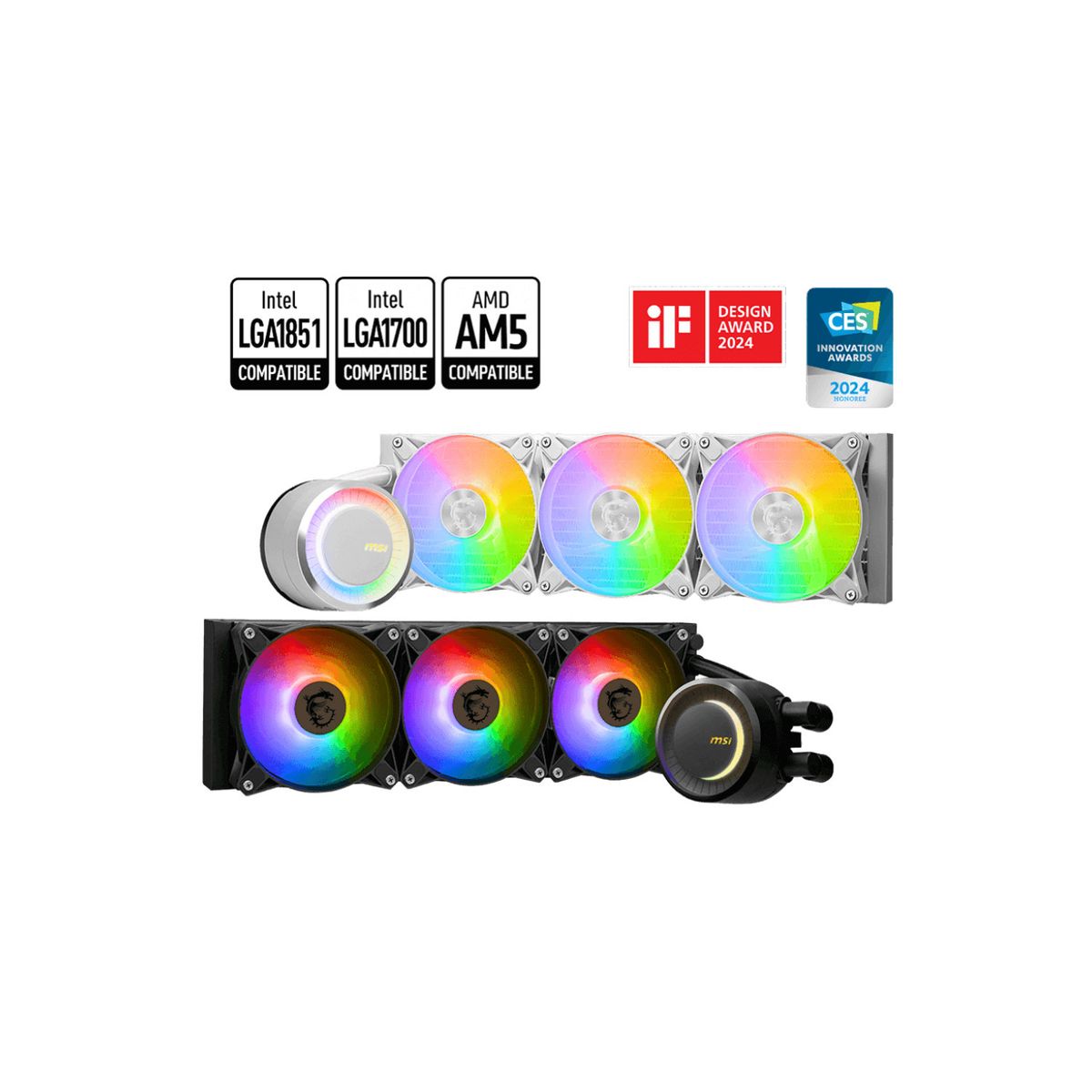 MSI - MSI CORELIQUID E360 ARGB  Refrigeración Líquida 360mm Colombia