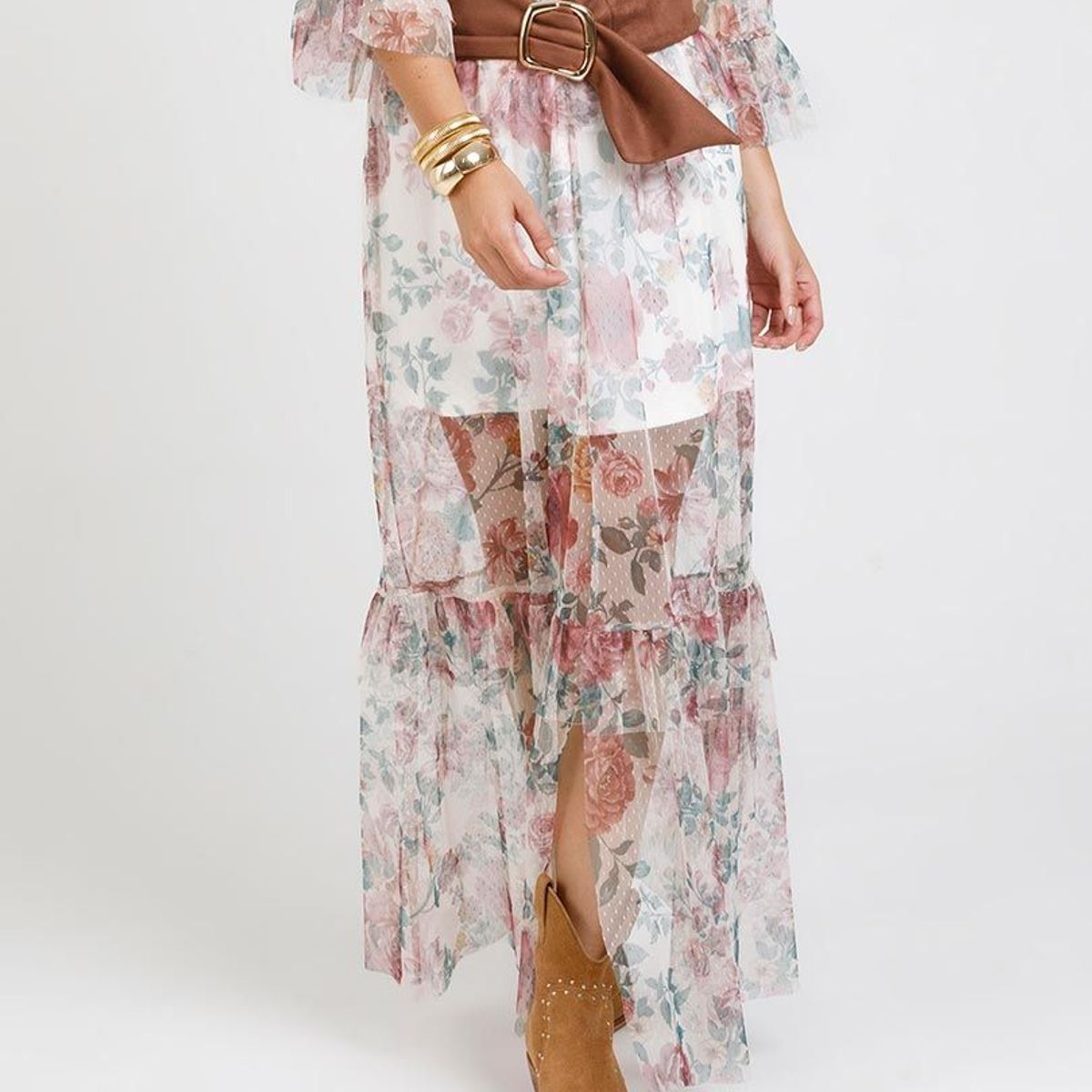 ADRISSA - FALDA BOHEMIA PARA MUJER LARGA ADRISSA