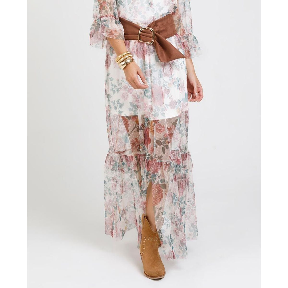 ADRISSA - FALDA BOHEMIA PARA MUJER LARGA ADRISSA