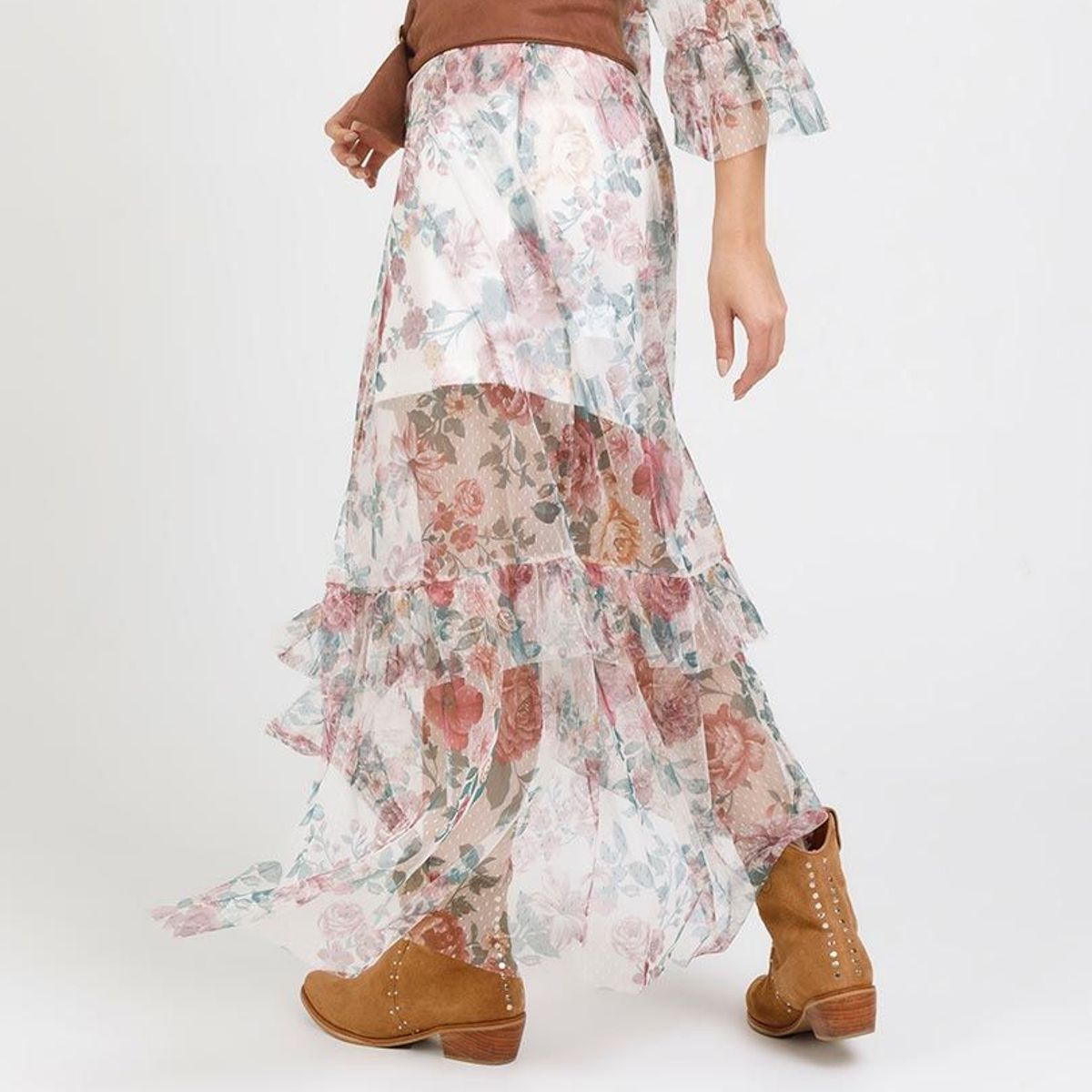 ADRISSA - FALDA BOHEMIA PARA MUJER LARGA ADRISSA