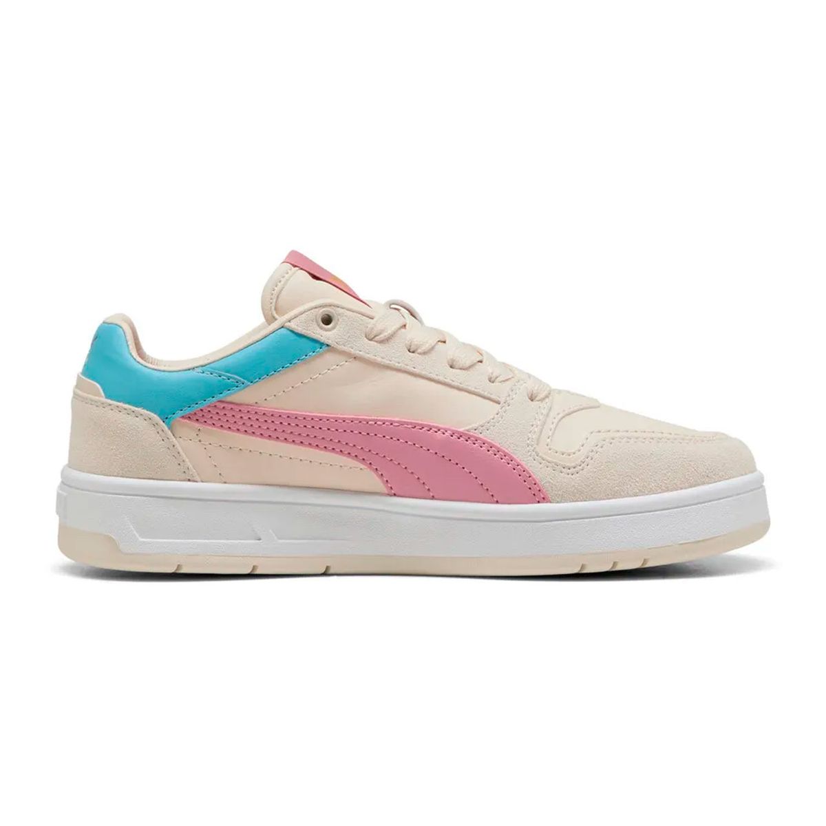 PUMA - Tenis Puma Blanco Junior Court Classic Street -402300-05