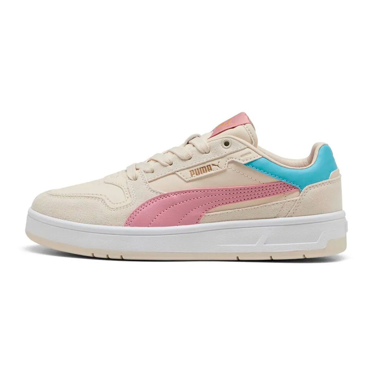 PUMA - Tenis Puma Blanco Junior Court Classic Street -402300-05