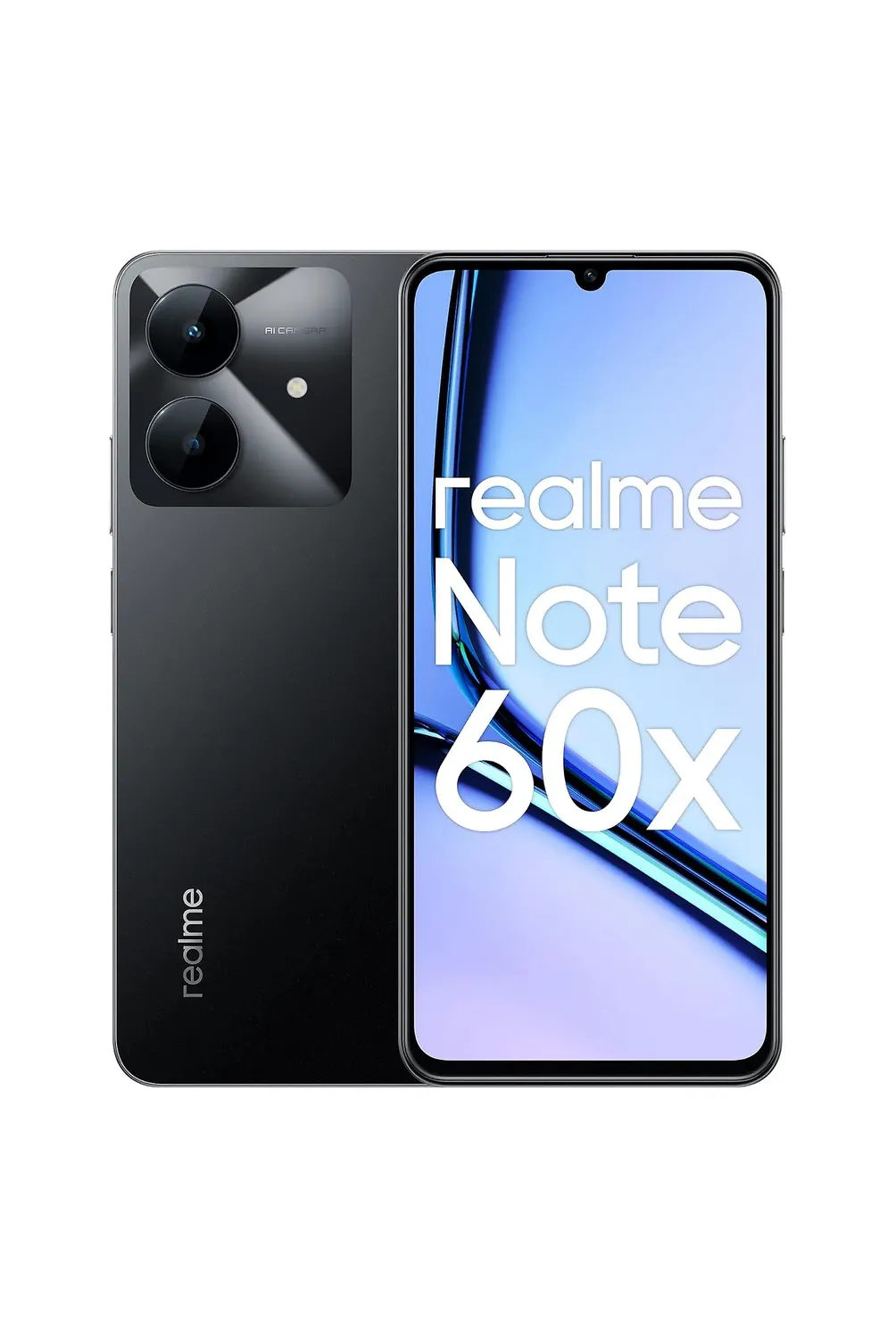 Celular Realme Note 60X 64GB 3GB Ampliable a 9GB Negro REALME