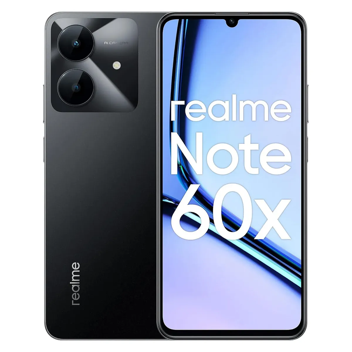 REALME - Celular Realme Note 60X 64GB 3GB Ampliable a 9GB Negro