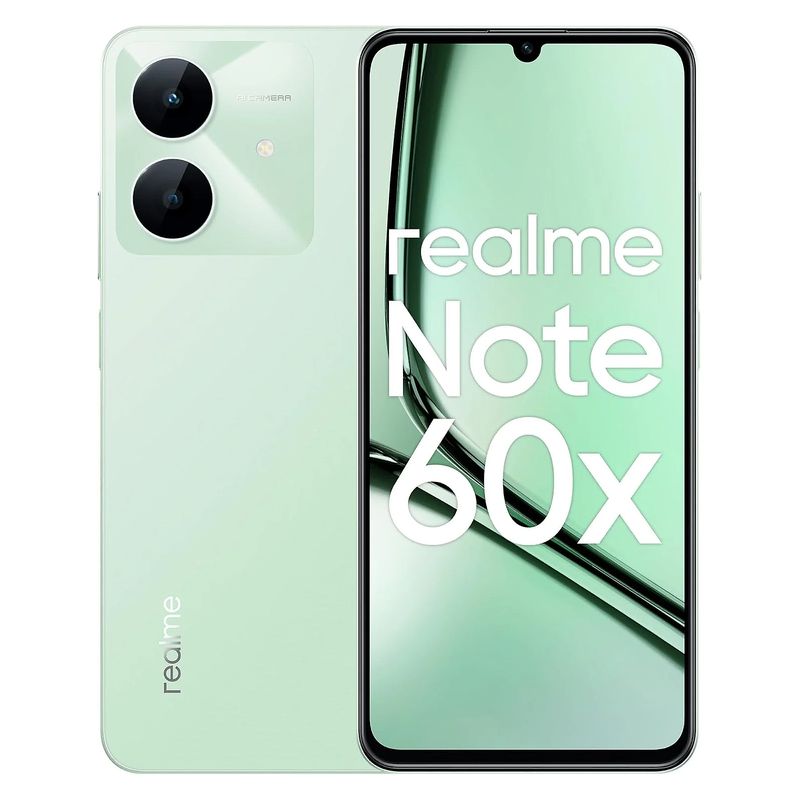 REALME - Celular Realme Note 60X 64GB 3GB Ampliable a 9GB Verde