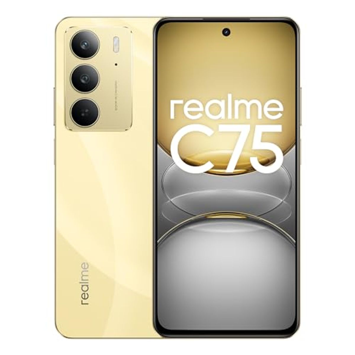 REALME - Celular Realme C75 256GB 8GB Ampliable a 24GB Dorado