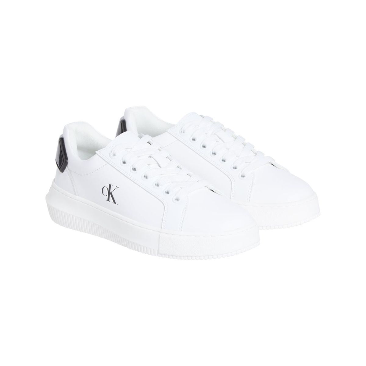 CALVIN KLEIN - Tenis multicolor chunky cupsole con parche Calvin Klein