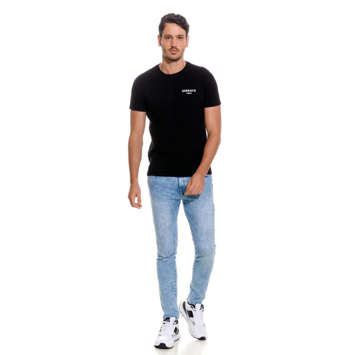 MARITHE FRANCOIS GIRBAUD - Camiseta Manga Corta Para Hombre Le-Monarque Girbaud