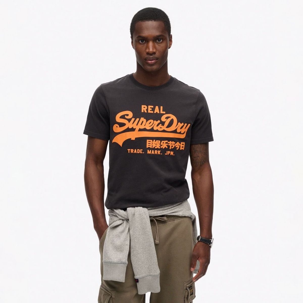 SUPERDRY - Camiseta Manga Corta Para Hombre Neon Vl Graphic Superdry