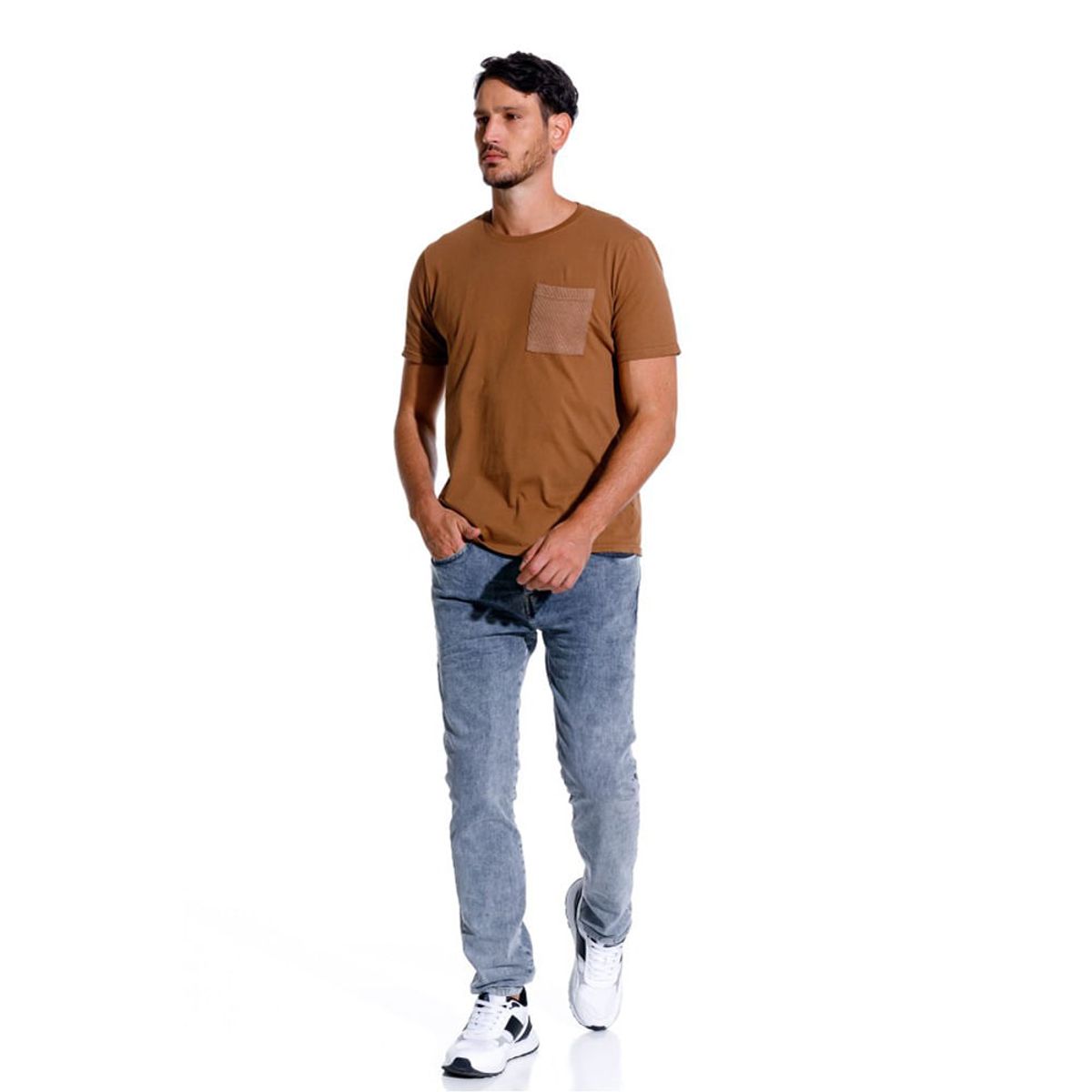 MARITHE FRANCOIS GIRBAUD - Camiseta Manga Corta Para Hombre Le-Monarque Girbaud