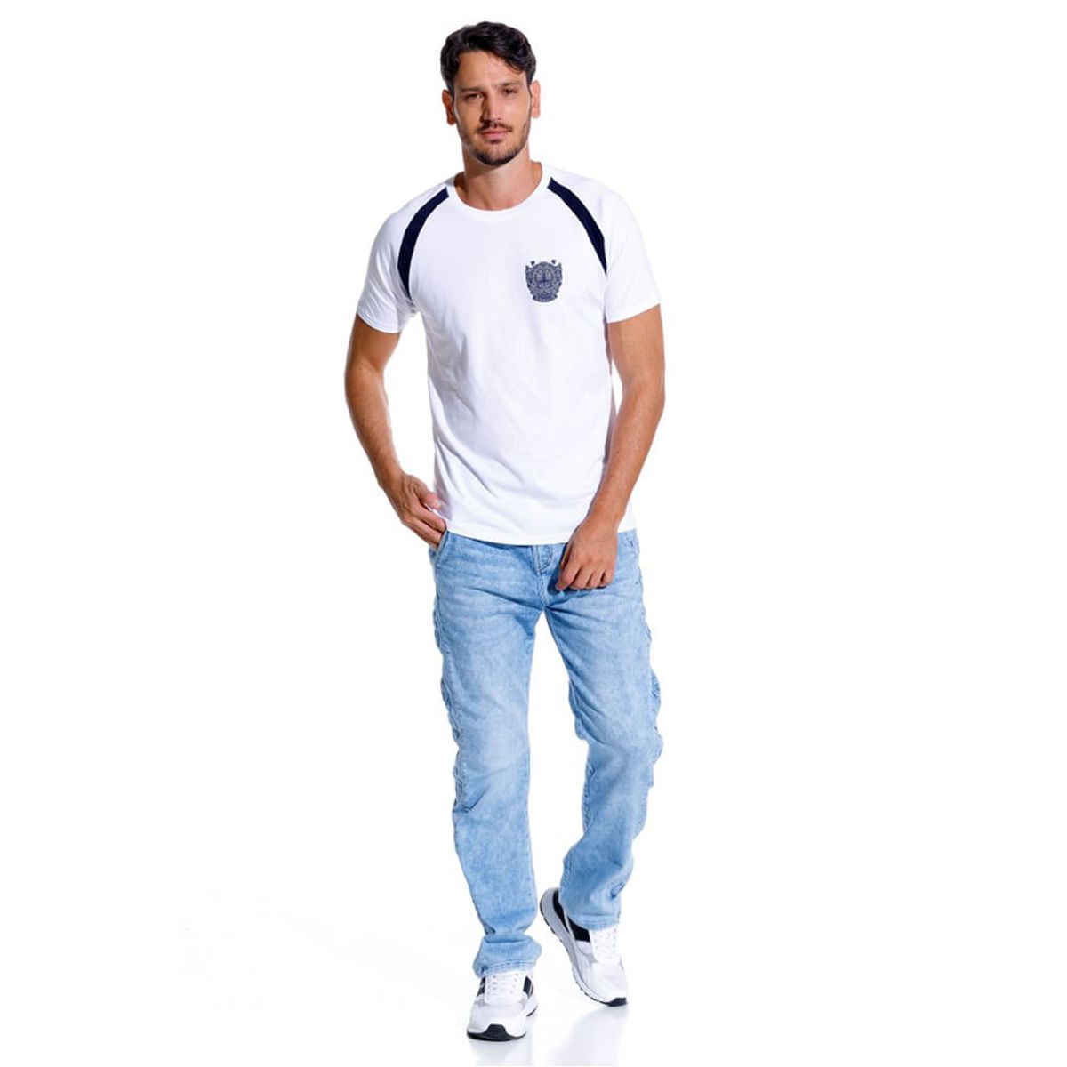 MARITHE FRANCOIS GIRBAUD - Camiseta Manga Corta Para Hombre Actif Girbaud