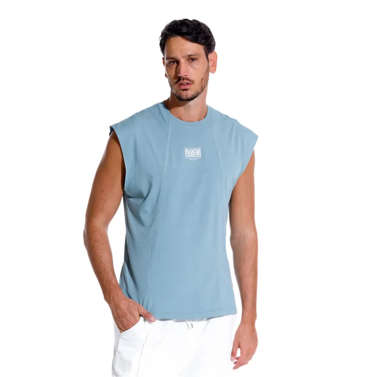 MARITHE FRANCOIS GIRBAUD - Camiseta Manga Sisa Para Hombre Le-Monarque Girbaud