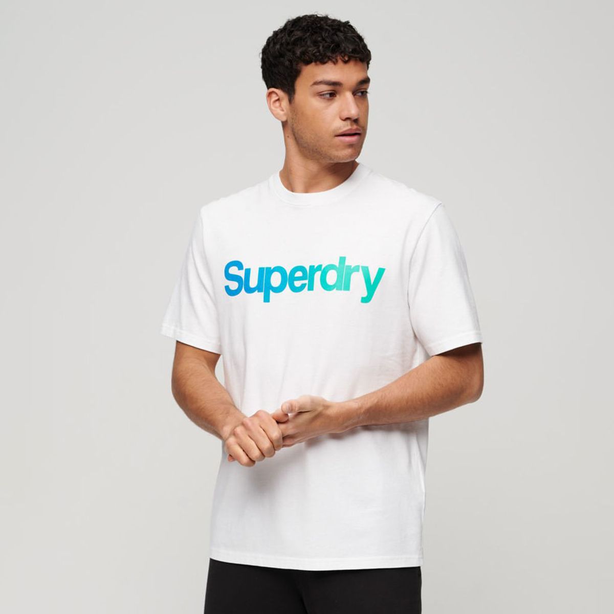 SUPERDRY - Camiseta Para Hombre Core Loose Tee Superdry