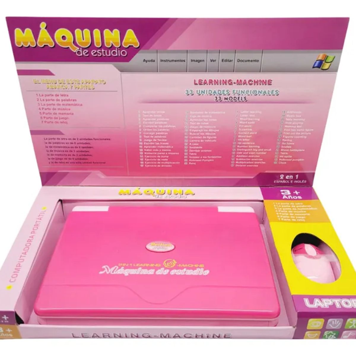 OEM - Computadora Didáctica Para Niños R246 66 Funciones 110v 12v