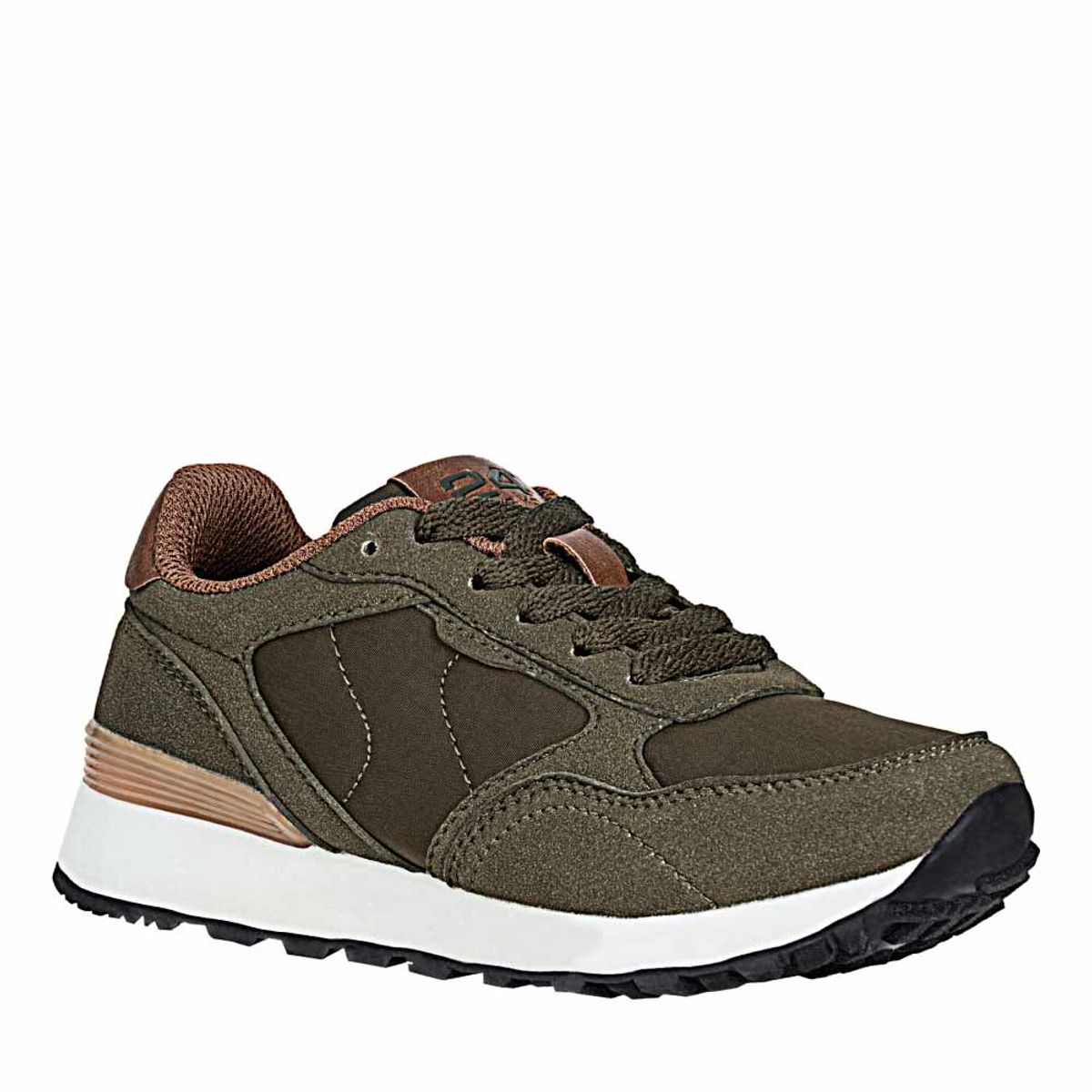 24 WALKS - Tenis de niño 24 walks Khaki tenis fuz 61-25-2 jun mas