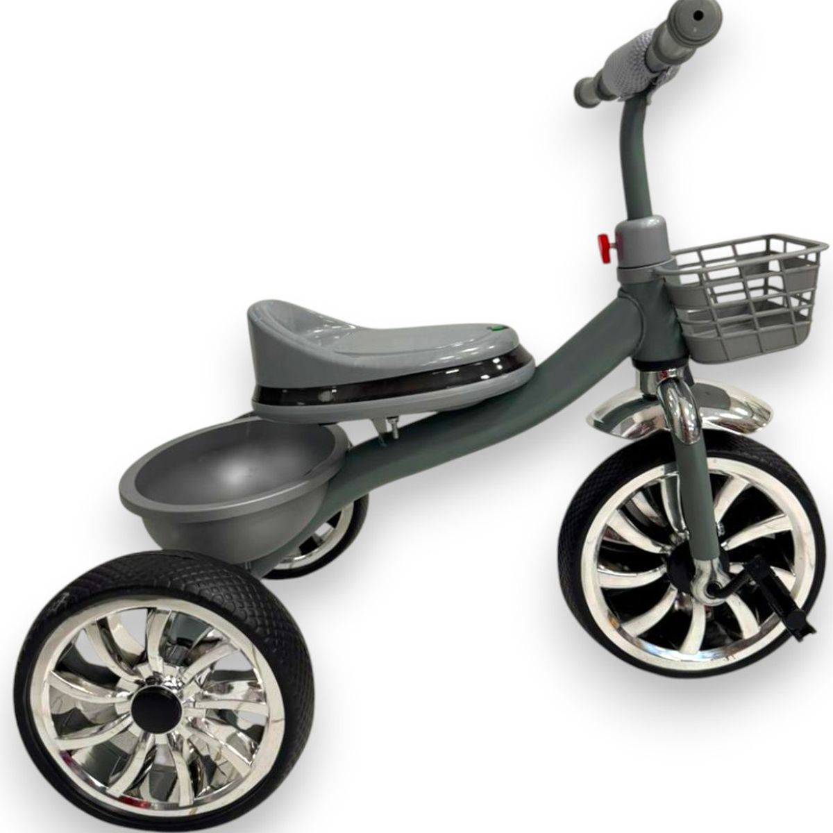 KIDSHOP - Triciclo Bicicleta Infantil Canasta Músical 6031-T-AZ