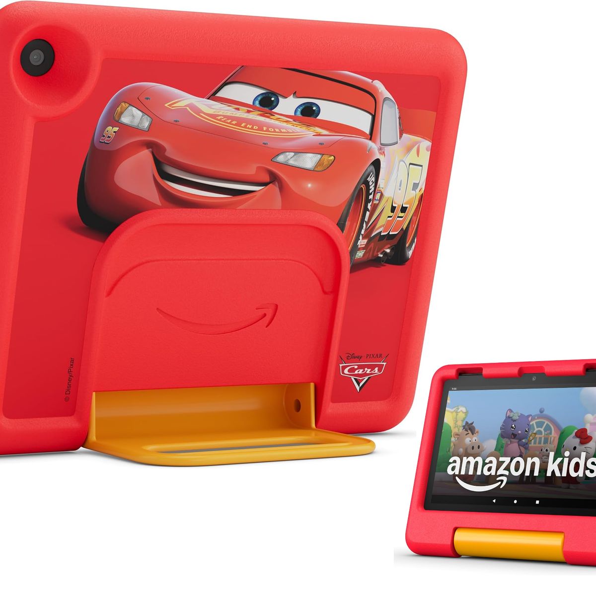 AMAZON - Tablet Amazon Fire HD 8 Kids Funda de Niños 3-7 Años Original 3GB RAM + 32GB Cars Rayo Mc