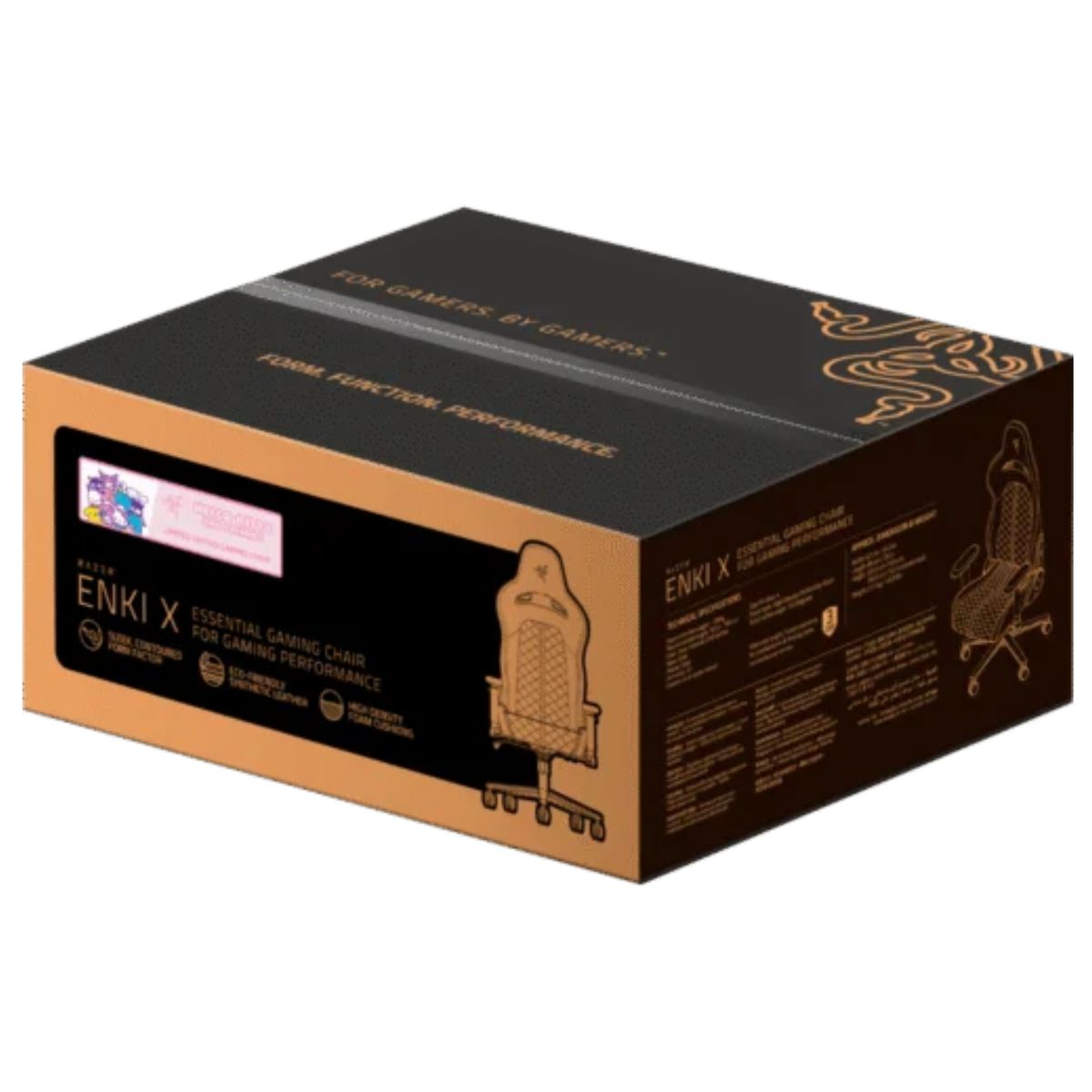 RAZER - Silla Gamer Razer Enki X Essential Negra