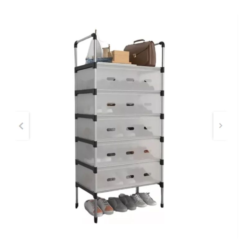 GENERICO - Organizador de Zapatos de 6 niveles con Tapa antipolvo premium