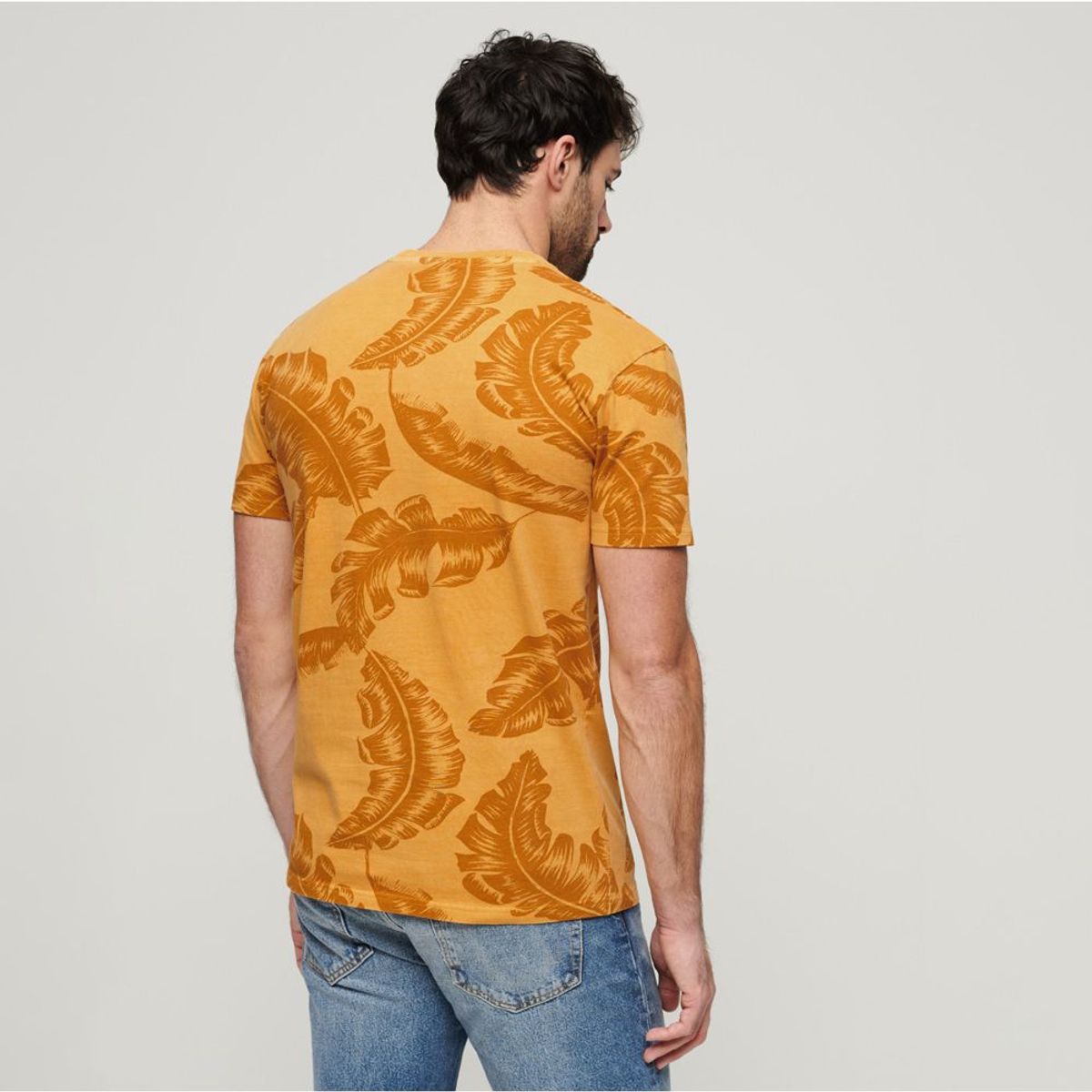 SUPERDRY - Camiseta Manga Corta Para Hombre Vintage Overdye Printed Tee Superdry