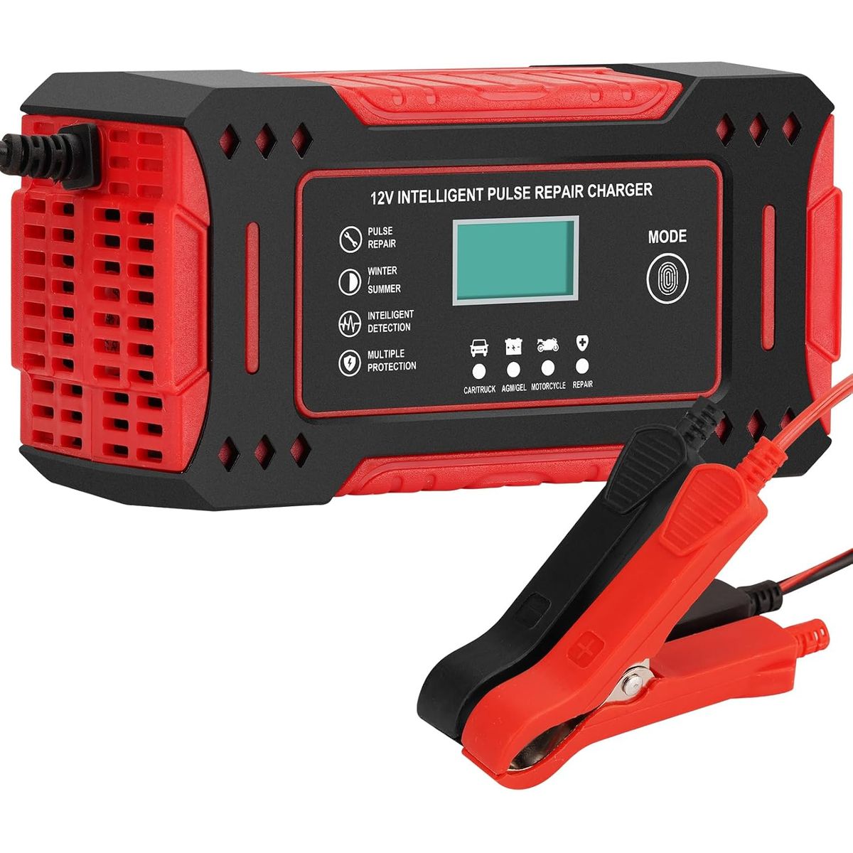 GENERICO - Cargador de Bateria para auto y camioneta portatil