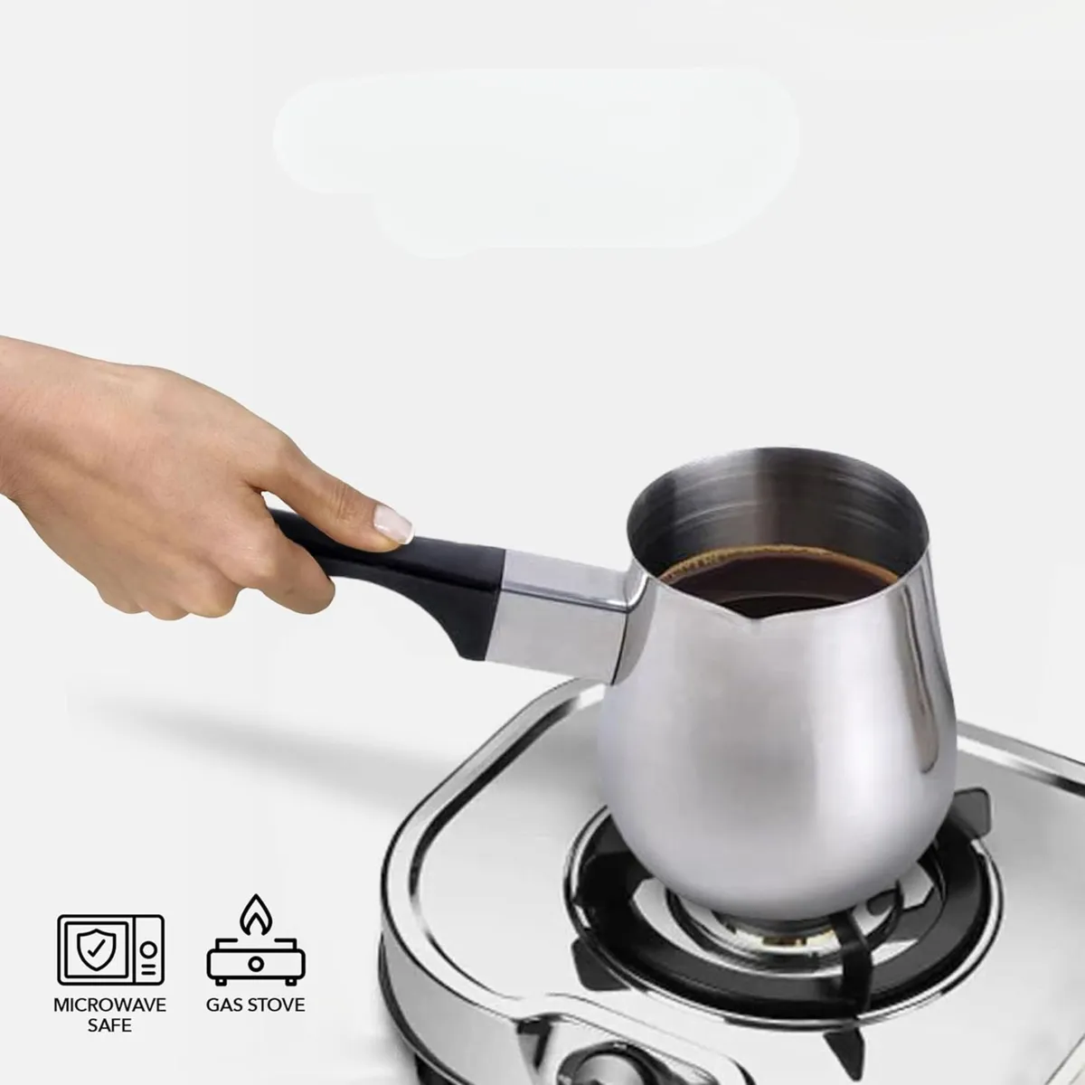 TRIPLE CLEAN - Set de 3 Ollas Lecheras