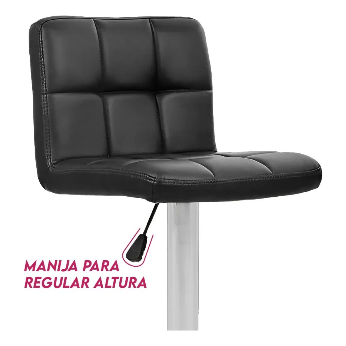 GENERICO - Silla Bar Butaco Alta Giratoria Barra Bar Cocina Refdenver