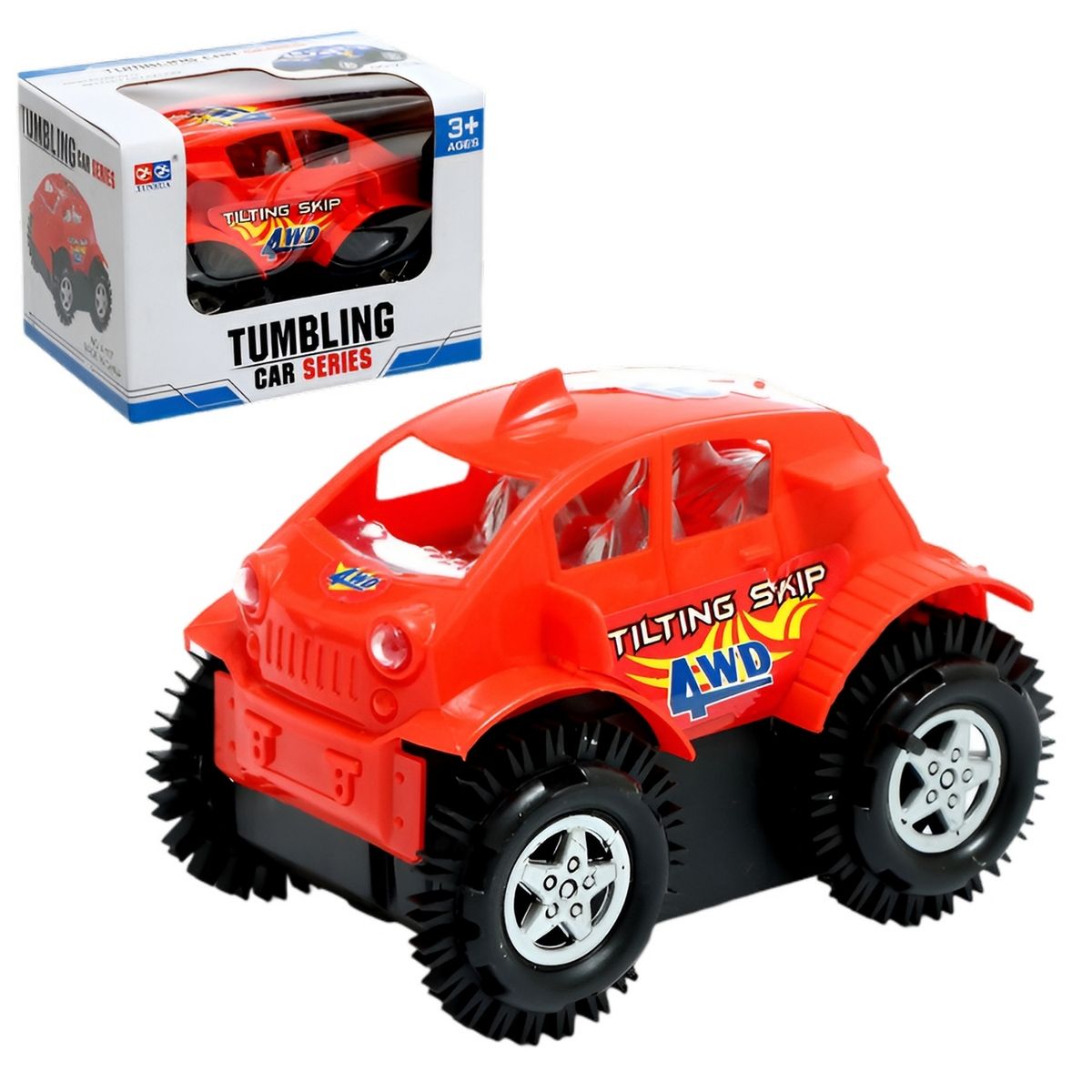 GENERICO - Carro Tilting Skip 360 Grados Juguete + Baterias