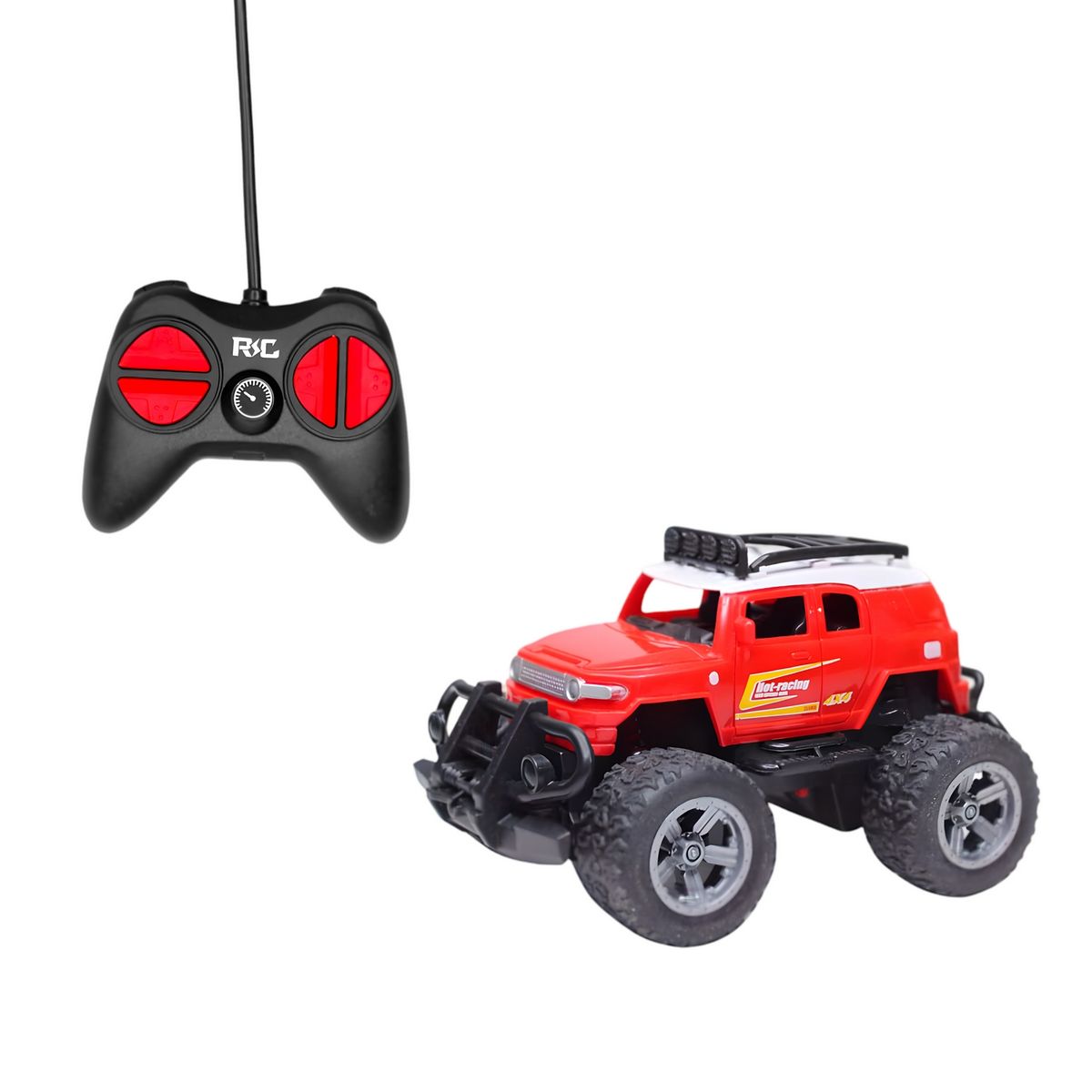 GENERICO - Carro Camioneta Hot Racing Recargable Con Control Remoto