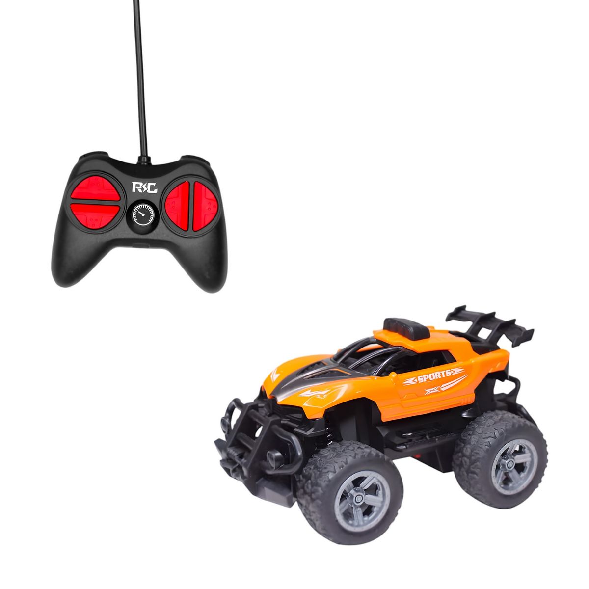 GENERICO - Carro Monster Sports Recargable Con Control Remoto