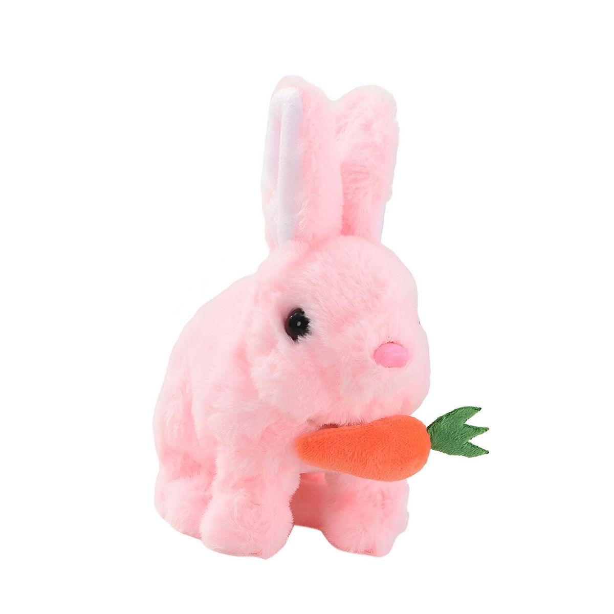 GENERICO - Robot Conejo Zanahoria Mascota Sonido Movimiento + Baterias