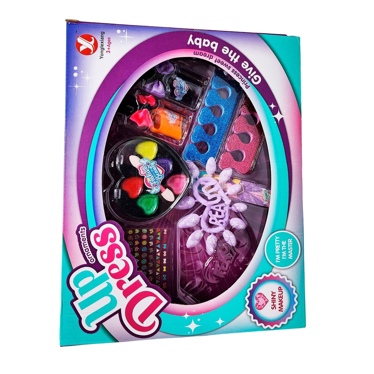 GENERICO - Kit De Uñas Manicure Maquillaje Juguete Niñas Makeup