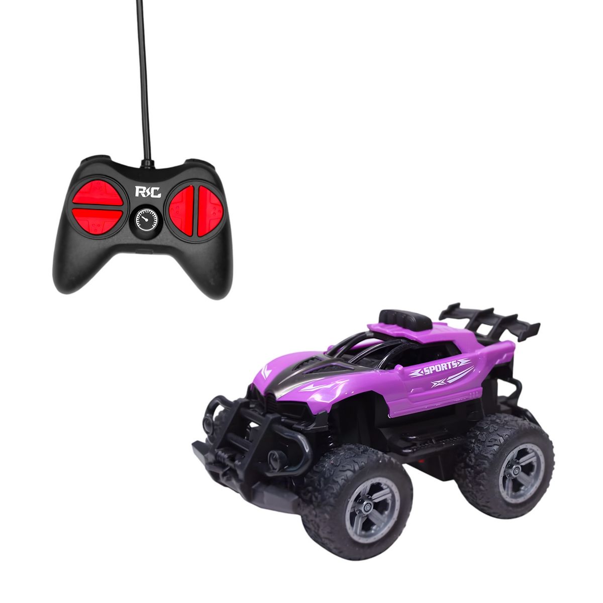 GENERICO - Carro Monster Sports Recargable Con Control Remoto