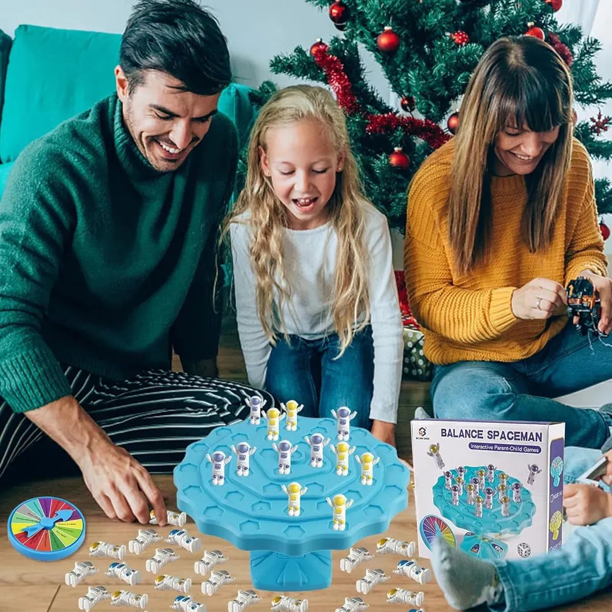 SHUNGA - Juego de Mesa Infantil y Familiar con Astronautas