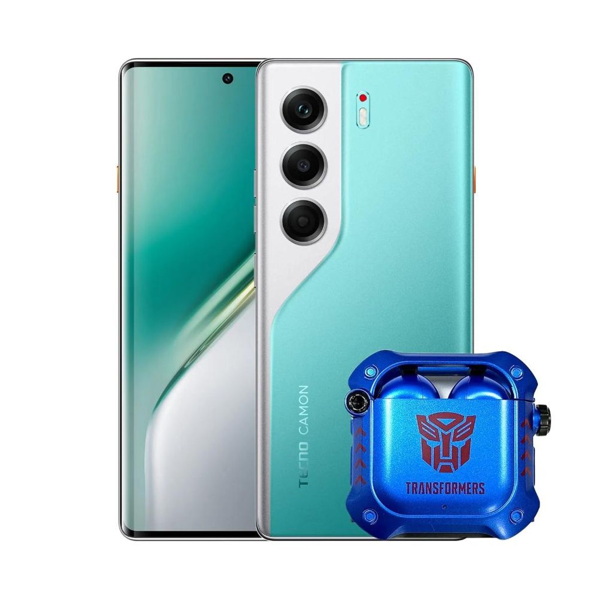 TECNO MOBILE - TECNO MOBILE - Celular Smartphone Camon 40 Pro CM6 4G Verde 8 GB de RAM y 256GB de Almacenamiento