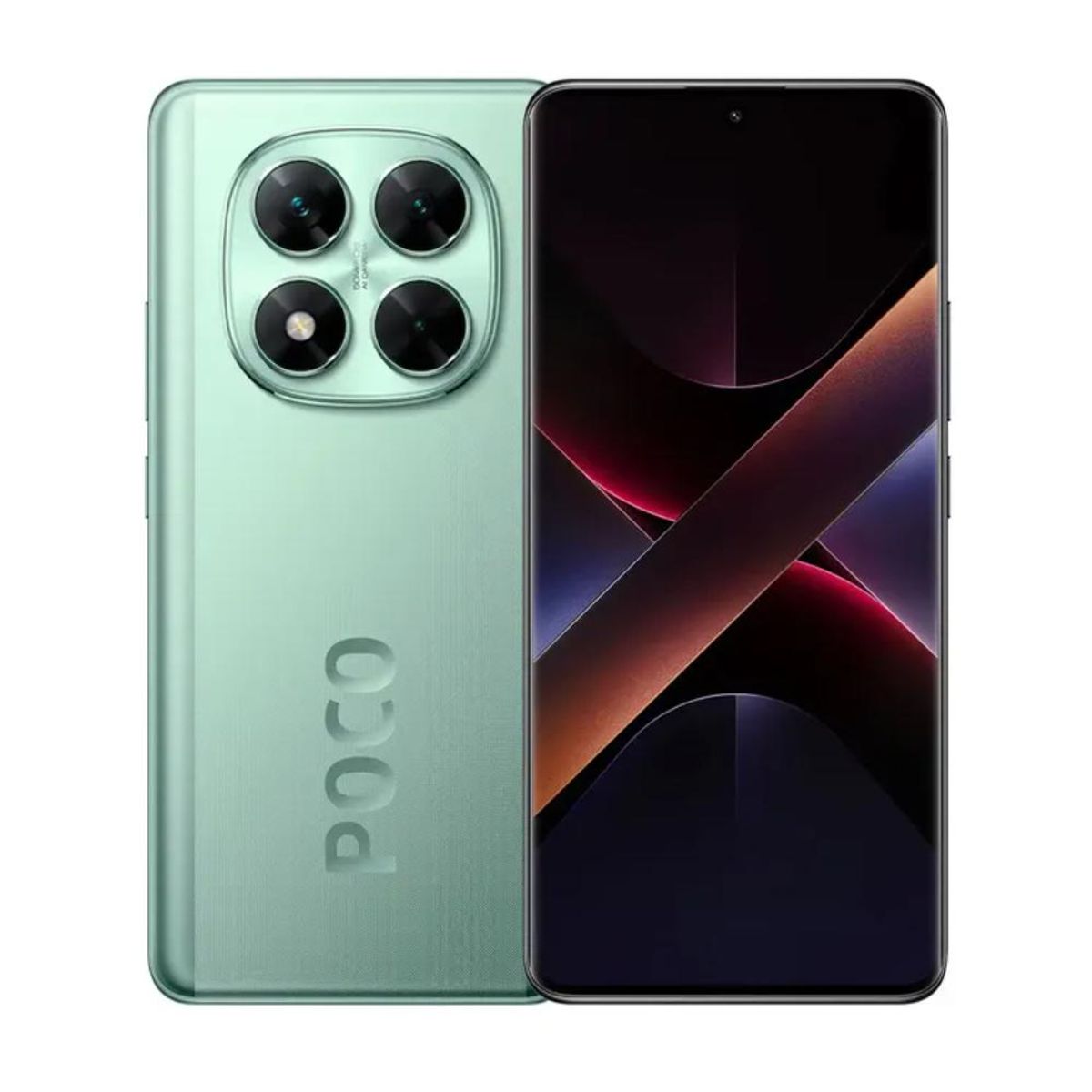 XIAOMI - Celular POCO X7 5G 12GB RAM 512GB ROM  Verde - Pantalla AMOLED 120Hz - Carga Rápida 45W