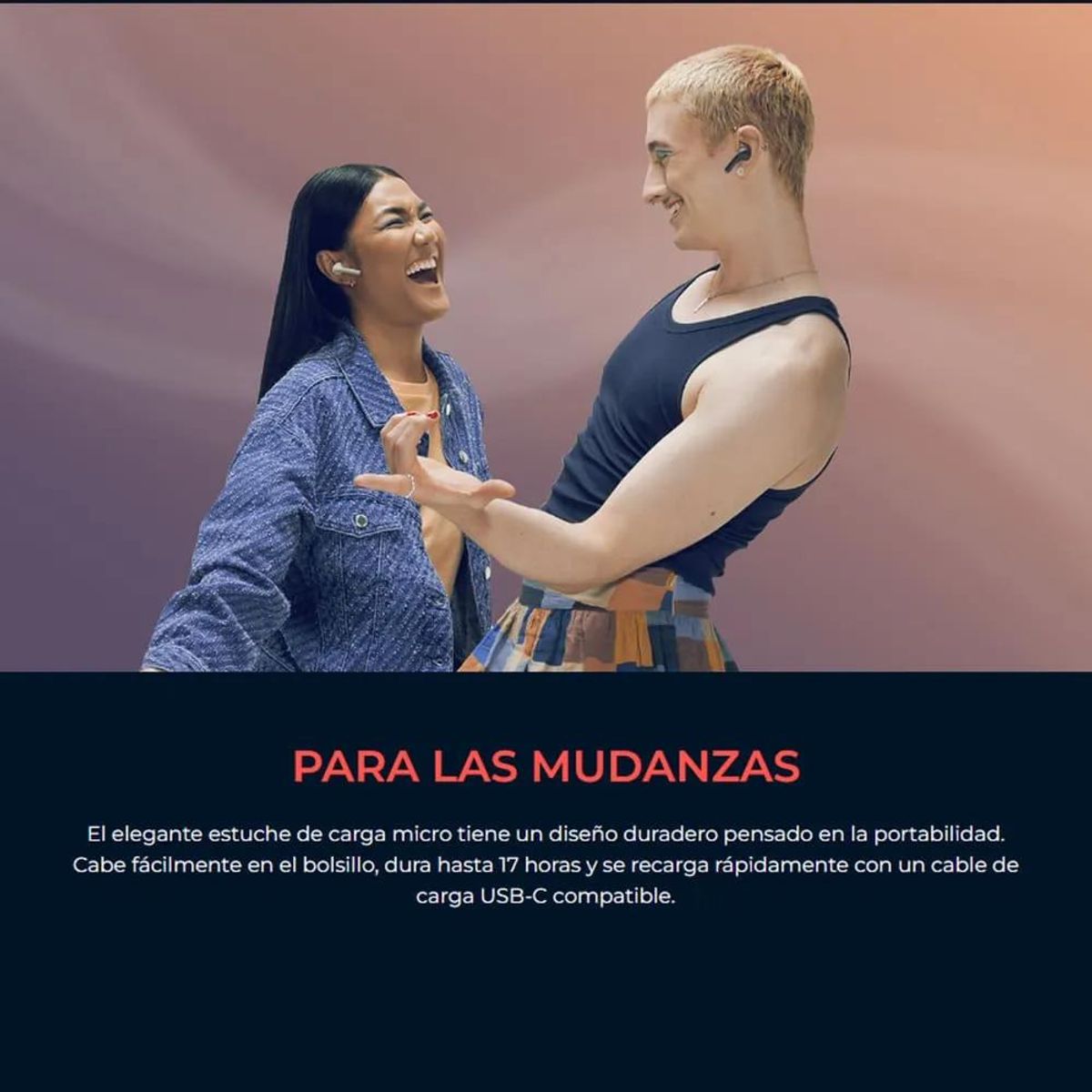 MOTOROLA - Audífonos inalámbricos Motorola Moto Buds 065  True Wireless hasta 17 h de autonomía color Blanco Hueso