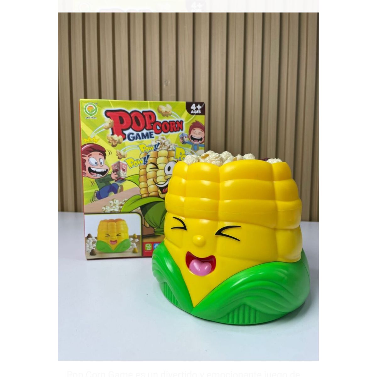 AMERICAN GENERICS - Pop Corn Game  Juego de Mesa Interactivo de Palomitas