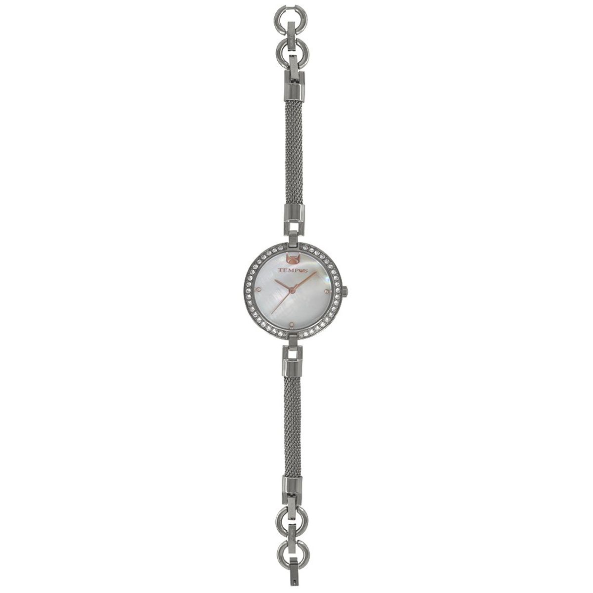 TEMPUS - Reloj Tempus Plateado Para Dama SM-19623-03