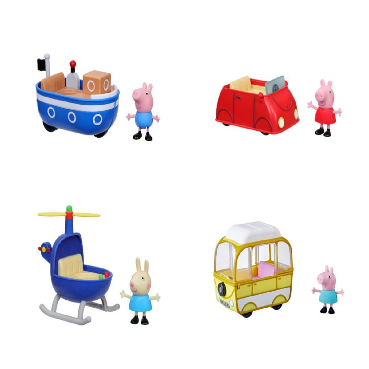 HASBRO - Figuras Peppa Pig Pequeños Vehículos Surtidas