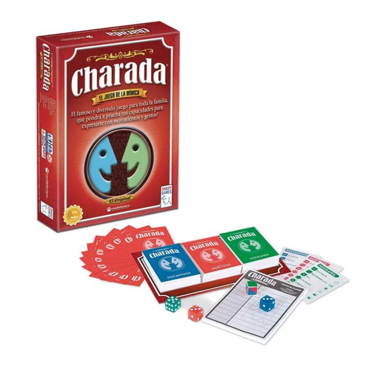 RONDA - Charada Juego de Mesa Mímica para Niños y Adultos