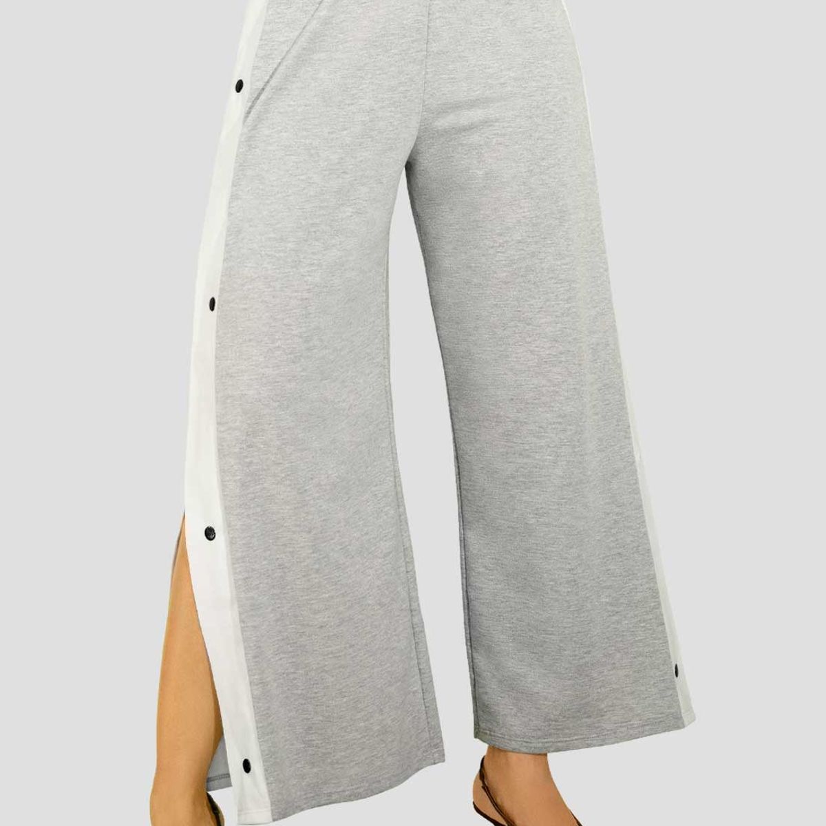 ATYPICAL - Pantalón Mujer Gris Jaspe Atypical 112603
