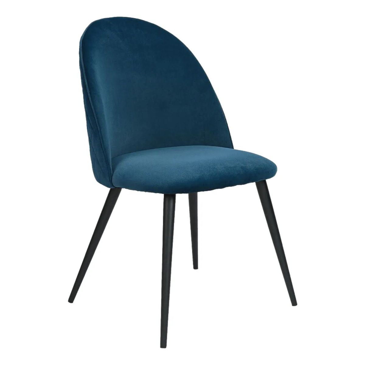 GENERICO - Silla Decorativa Mueble Sala Comedor Dormitorio Refkira Azul oscuro