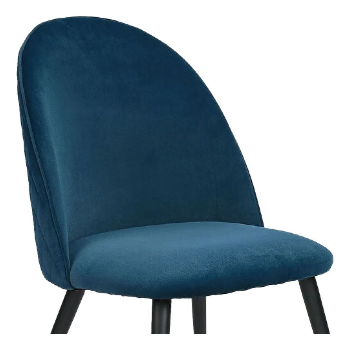 GENERICO - Silla Decorativa Mueble Sala Comedor Dormitorio Refkira Azul oscuro