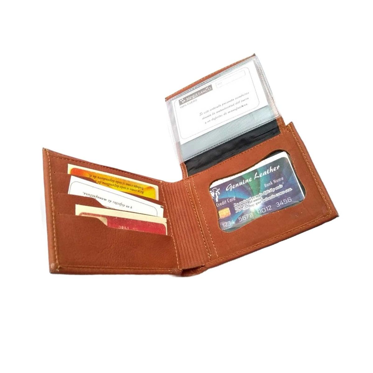 GENERICO - Billetera en cuero para hombre