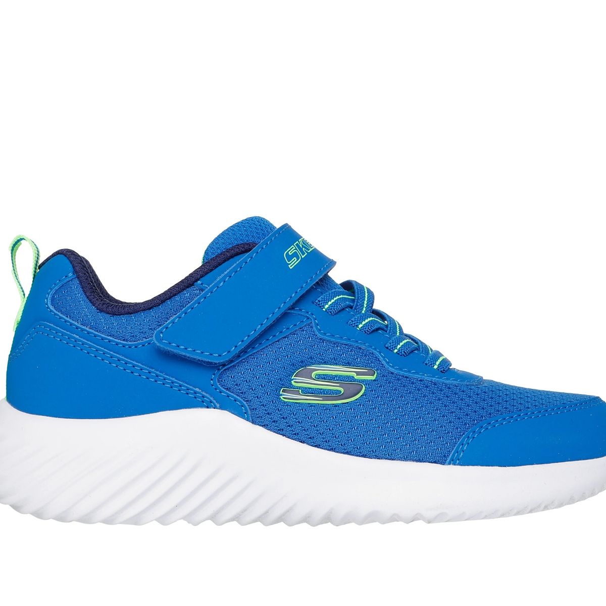 SKECHERS - Tenis Skechers Niño Bounder Techrox 403906L-BLU Azul Running