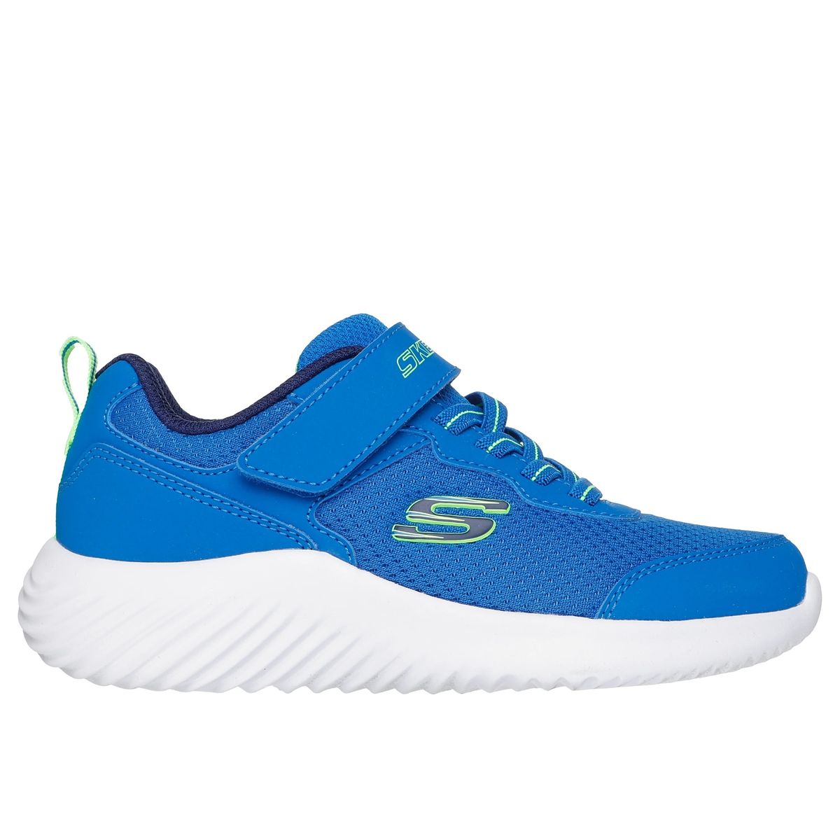 SKECHERS - Tenis Skechers Niño Bounder Techrox 403906L-BLU Azul Running